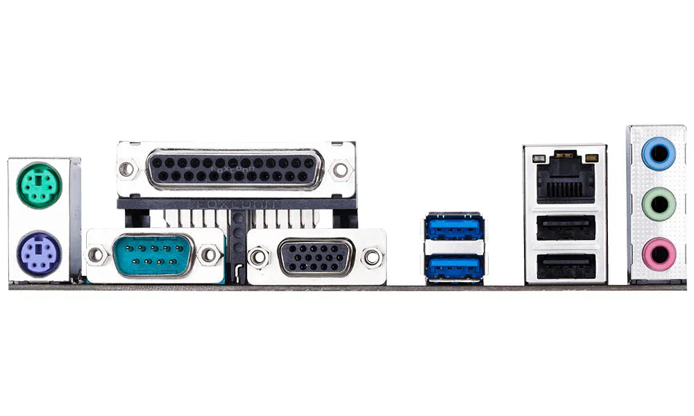 GIGABYTE Intel® H110 Chipset for 6/7 Gen LGA 1151; Dual DDR4; 6x PCI-E; M2; D-Sub; ATX