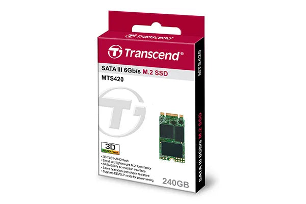 TRANSCEND 240GB MTS420S SATA3 M.2 2242 SSD - TLC