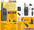 Zartek UHF Handheld FM Transceiver ZA-723 - TecAfrica Solutions