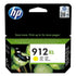 HP 912XL High Yield Yellow Original Ink Cartridge;~825 pages