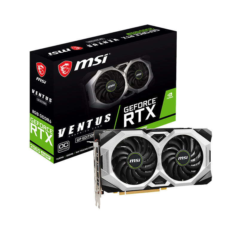 RTX2060super チンハン MSI GF RTX 2060 SUPER VENTUS GP OC 8GB GDDR6 256-BIT – TecAfrica