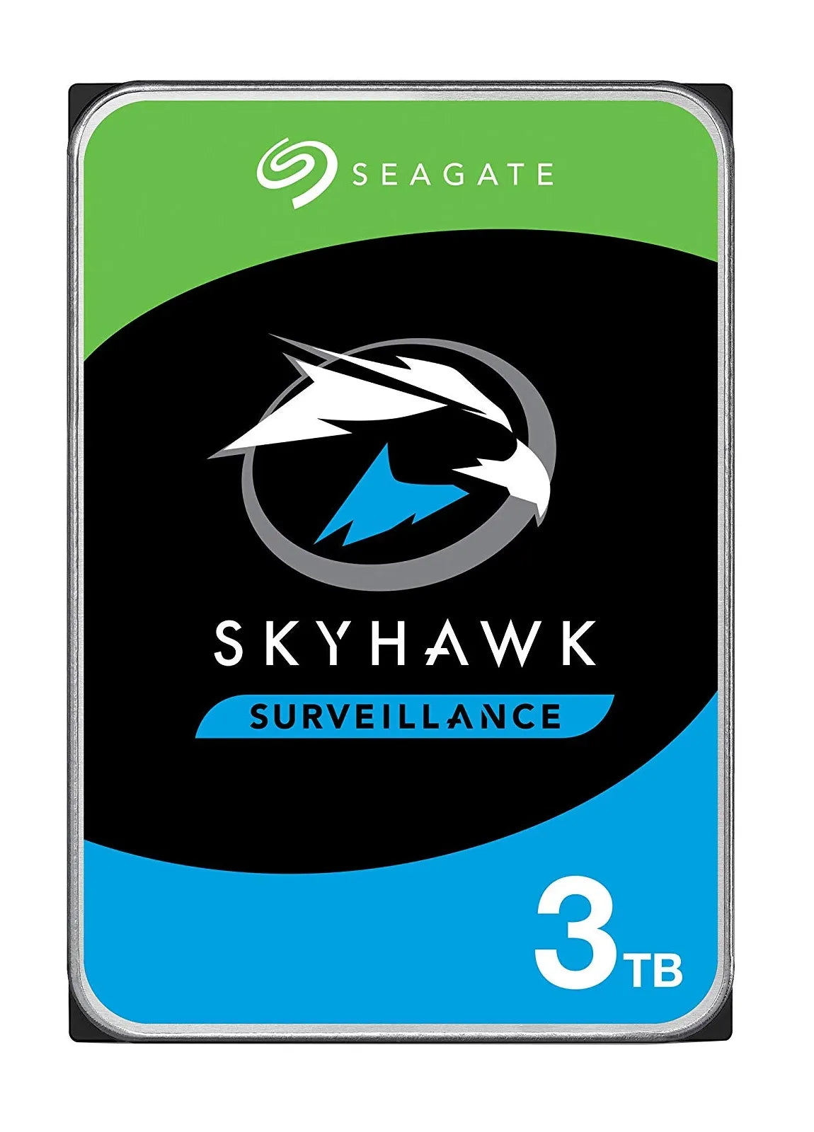 Seagate Skyhawk 3TB 3.5'' HDD Surveillance Drives; SATA 6GB/s; 1-8 Bays;RPM:5900; 64MB Cache