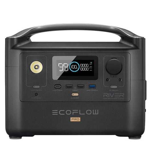 EcoFlow RIVER Pro 720Wh Portable Power Station - SA Plug Points