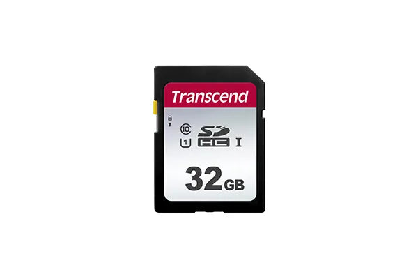 TRANSCEND 300S 32GB UHS-1 CLASS 10 U1 SDHC CARD - TLC