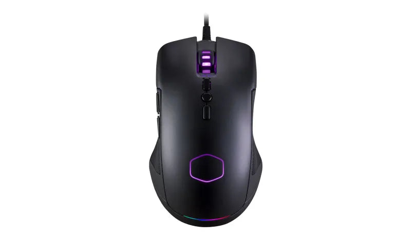 Cooler Master CM310; Optical Gaming Sensor; Ambidextrous Mouse; 3 Zone RGB Lighting.