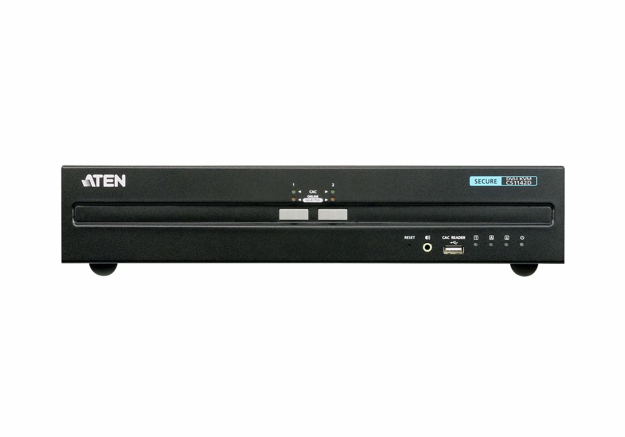 ATEN 2-Port Dual Display DVI Secure KVM with PP 3.0