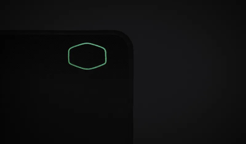 Cooler Master MP510 MousePad;Glow in The Dark Logo; Anti Fray Stitching; Spill Resistant Cloth Surface; Large Size.