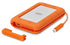 Seagate LaCie RUGGED Thunderbolt™ USB-C; 2TB; Shock; dust and water resistant; AES-256 bit; USB 2.0; USB 3.1; Orange