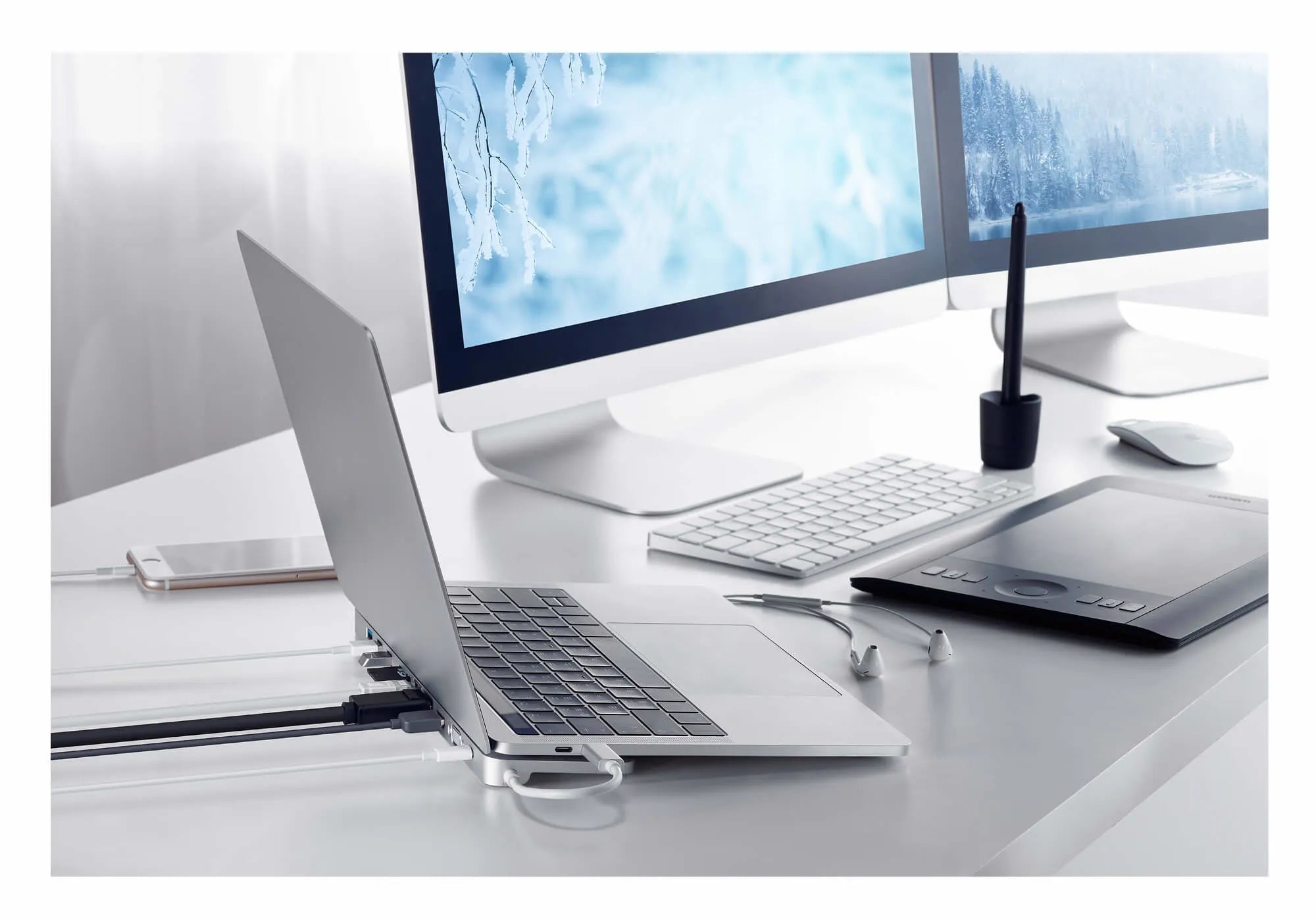 ATEN USB-C Multiport Dock with Power Pass-Through