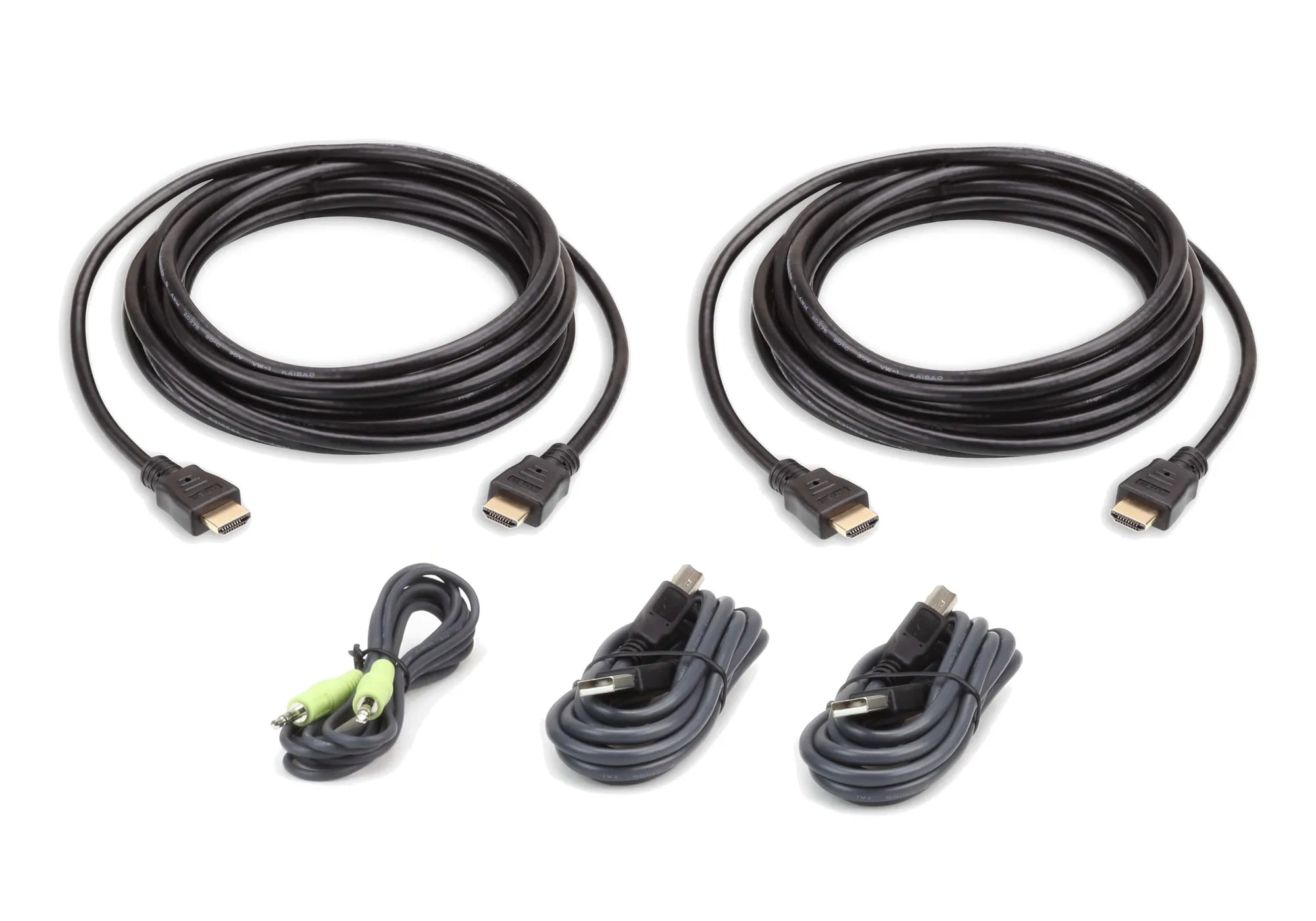 ATEN 3M USB HDMI Dual Display Secure KVM Cable Kit - TecAfrica Solutions