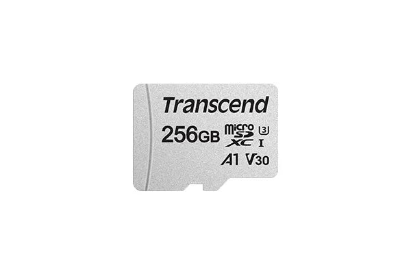 TRANSCEND 256GB MICRO SDXC C 10 UHS-I U1/U3 V30 A1 WITH SD ADAPTOR - TecAfrica Solutions