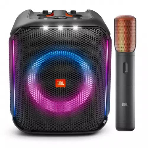 JBL PARTYBOX ENCORE ESSENTIAL PORTABLE PARTY SPEAKER + MIC