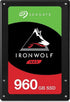 Seagate 960GB Ironwolf 110 SSD; 6GB/s SATA; 512e 3D TLC; 2.5'' 7mm