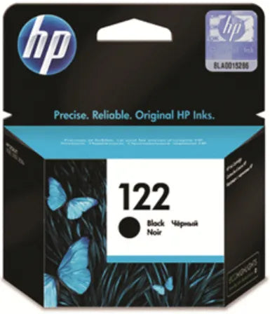 HP 122 Black Ink Cartridge - 120 Pages (Replacing the CH561HE). DeskJet 1000/2000/2050/3000/3050/2050.