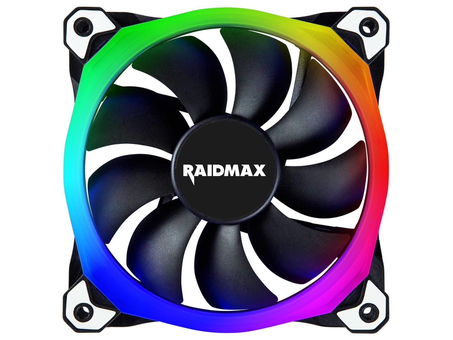 Raidmax 120mm 1200RPM 18-35dBA Chroma RGB LED Fan - TecAfrica Solutions