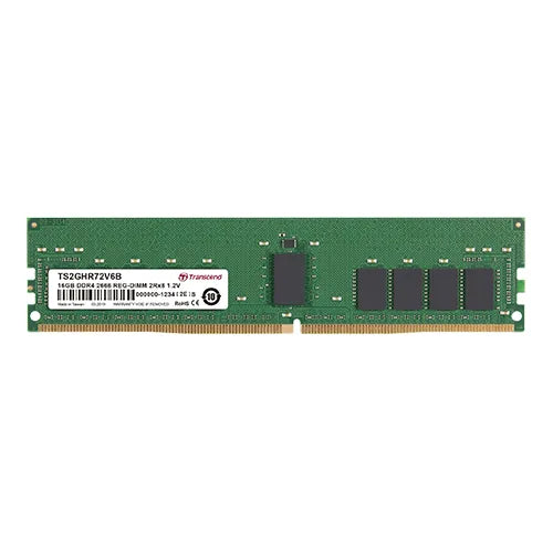 TRANSCEND 16GB DDR4-2666 REG-DIMM CL17 2Rx8 1Gx8