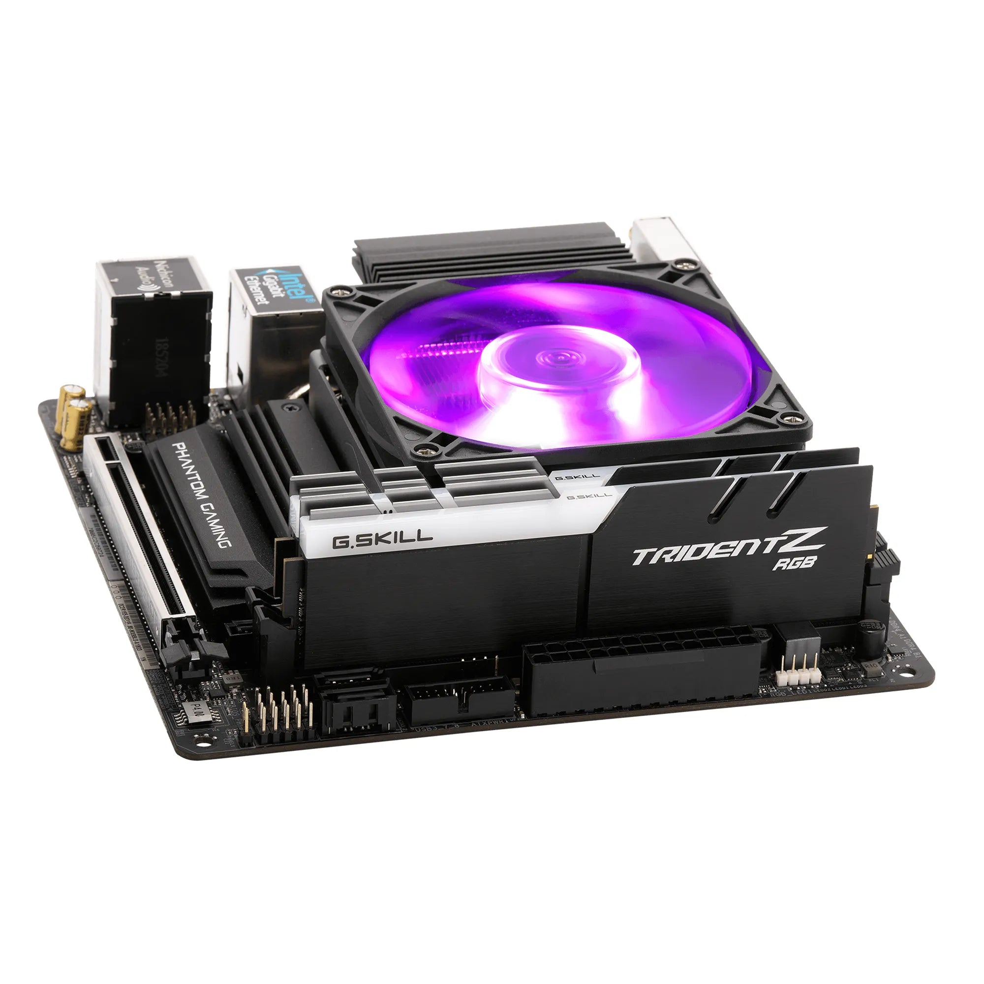 CoolerMaster MasterAir G200P Ultra low profile CPU cooler with RGB - TecAfrica Solutions