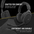 Corsair HS50 PRO Stereo Gaming Headset — Carbon; Console Ready; 3.5 mm Analog