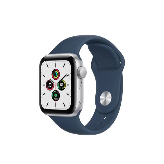 Watch SE 40mm GPS Silver Aluminium Case With Abyss Blue Watch SE 40mm GPS Silver Aluminium Case With Abyss Blue