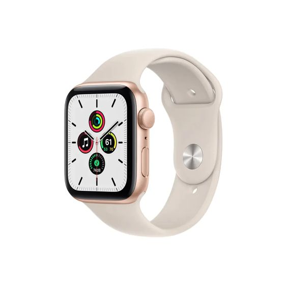 Watch SE GPS 40mm Gold Aluminium Case With Starlight Sport Band