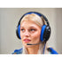 CORSAIR HS35 STEREO Gaming Headset; Blue - Multi Platform compatibility 3.5mm (1to2 Splitter included)