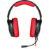 CORSAIR HS35 STEREO Gaming Headset; Red - Multi Platform compatibility 3.5mm (1to2 Splitter included)