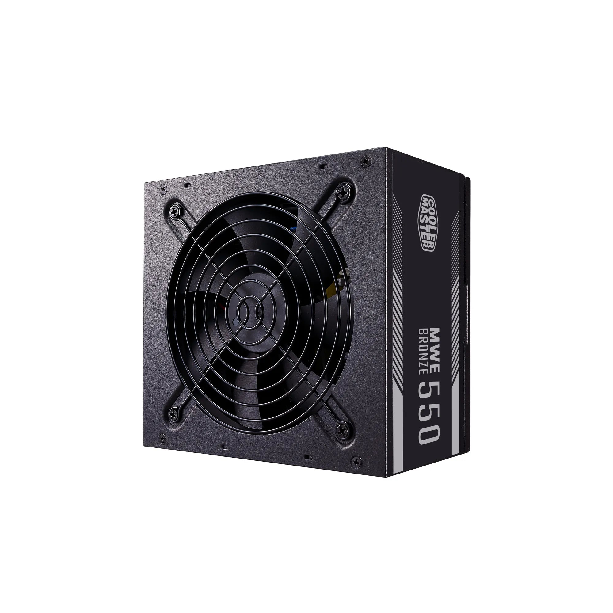 COOLER MASTER MASTERWATT BRONZE V2 550W ATX POWER SUPPLY; 80+ BRONZE; Flat; Black Cables; 5Y WARRANTY - TecAfrica Solutions