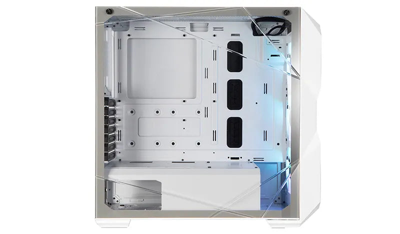 Cooler Master Masterbox TD500 ATX; Mesh White with Diamond Cut Design;Windowed; 3x 120mm RGB Fans. - TecAfrica Solutions