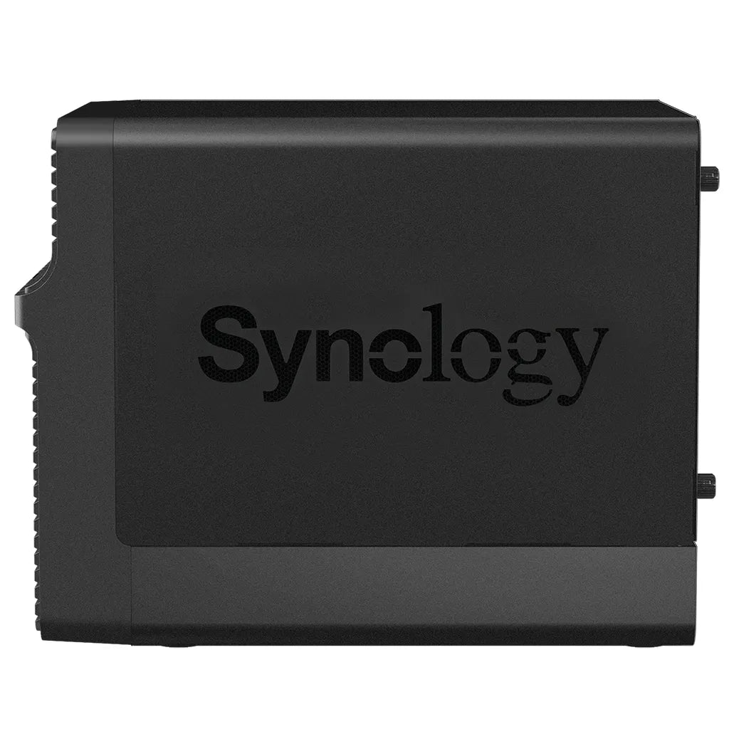 Synology DiskStation 4 Bay NAS; Quad Core 1.4GHz; 1GB DDR4 non-ECC RAM; 1x 1GbE LAN; 2x USB 3.0