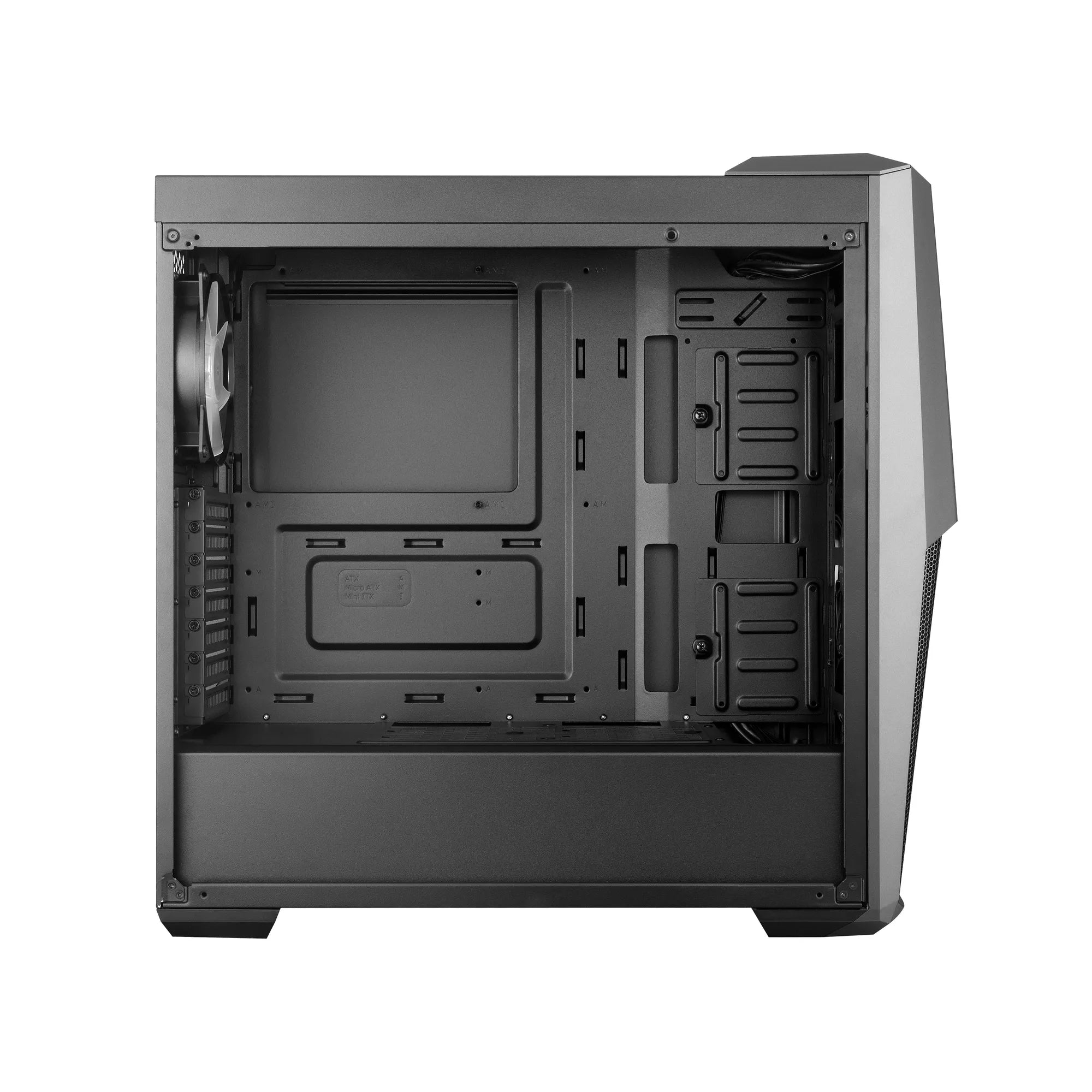 Cooler Master Masterbox MB500  ATX; Tempered Glass Panel; ARGB Controller Included; 3 x 120mm ARGB Fans - TecAfrica Solutions