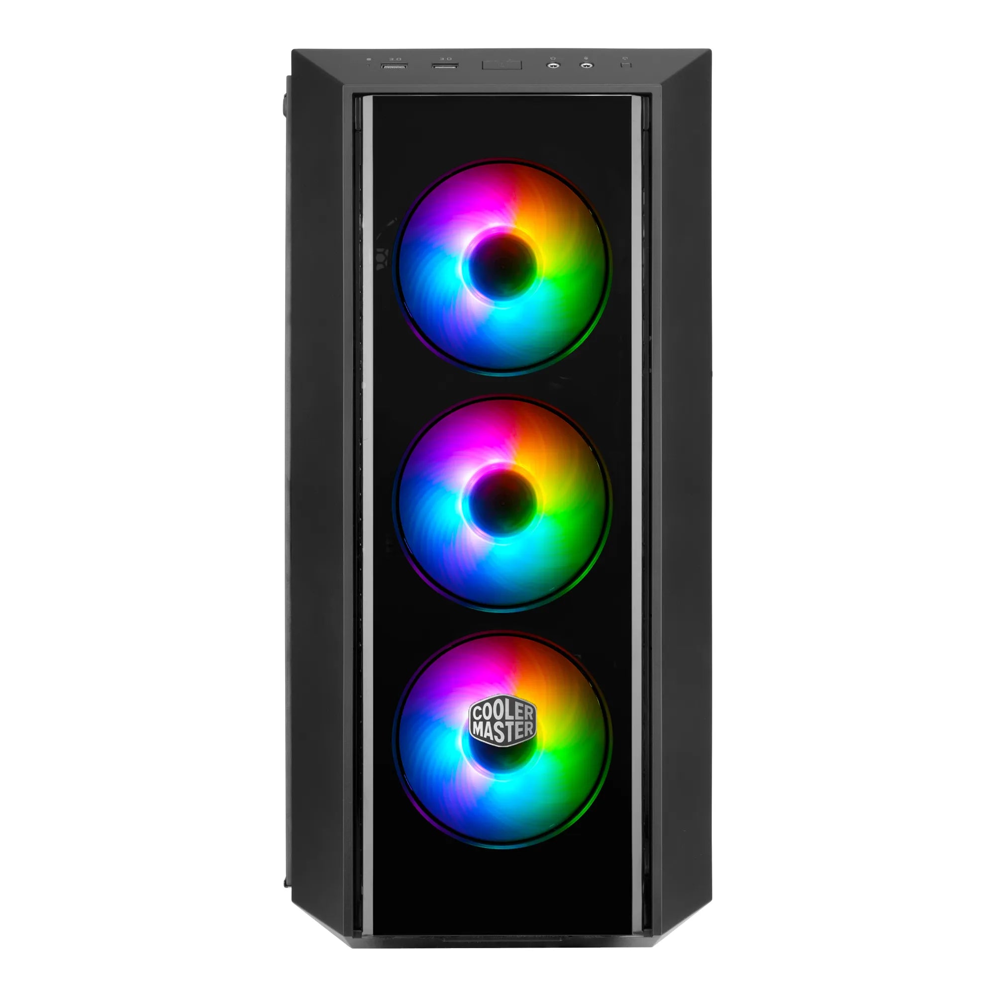 Cooler Master Masterbox PRO 5 ARGB; ATX; Dark Mirror front panel;Tempered glass side Mesh Windowed; 3x 120mm ARGB; ARGB Controll - TecAfrica Solutions
