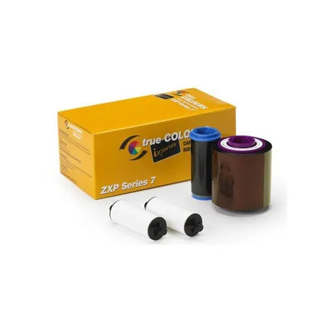 Zebra Ribbon; Color-YMCKO; 750 Images; ZXP7;HS; EMEA - TecAfrica Solutions