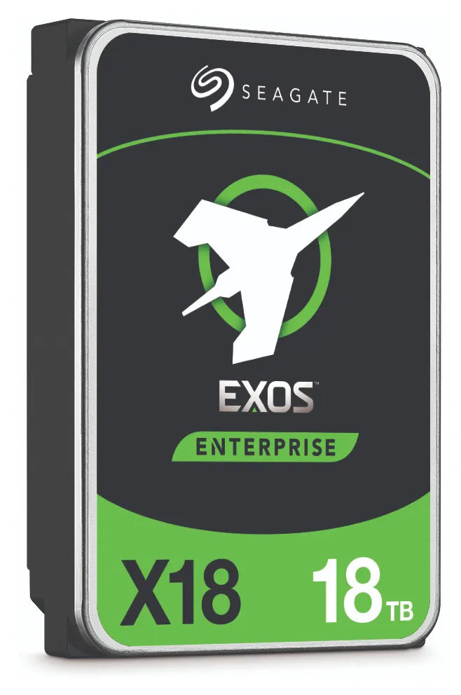 Seagate Exos X18 18TB HDD; 3.5''; 6GB/s SATA 512e/4Kn; RPM 7200 - TecAfrica Solutions