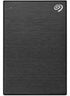 Seagate One Touch Portable 5TB; 2.5''; USB 3.0; External HDD - Black; Includes Seagate Rescue data recovery service