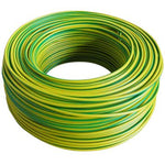 Rubicon Panel wire, green/yellow, 6mm, 100m