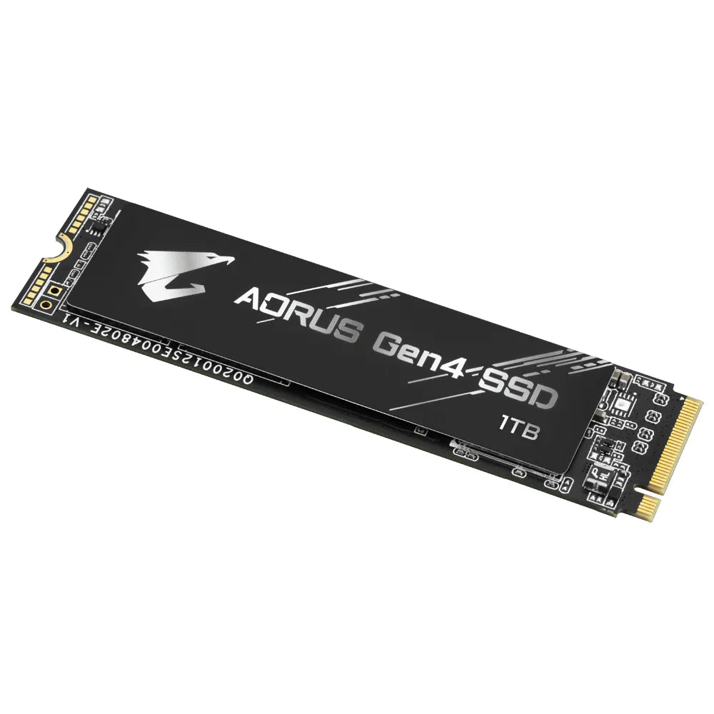 Gigabyte AORUS NVMe Gen 4 SSD 1TB - No Heatsink 5000Mb/s Read - 4400Mb/s Write - 2280.