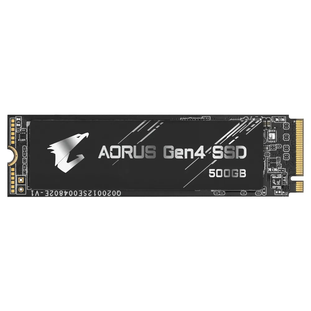Gigabyte AORUS NVMe Gen 4 SSD 500GB - No Heatsink 5000Mb/s Read - 2500Mb/s Write