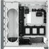 iCUE 5000X RGB Tempered Glass Mid-Tower; White