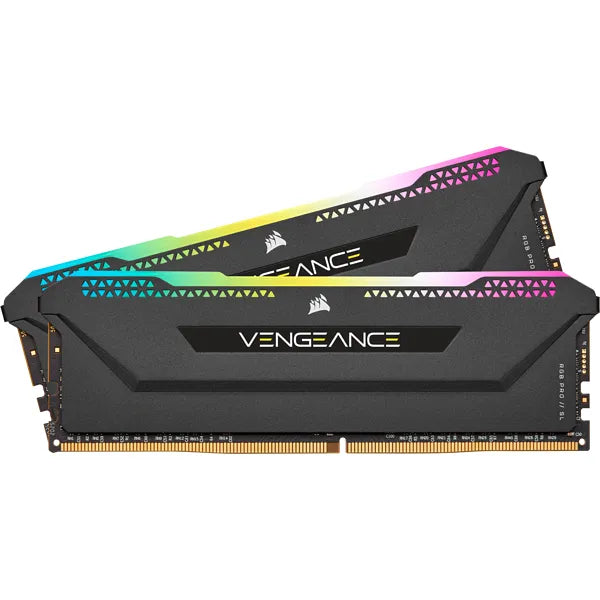 Corsair VENGEANCE® RGB PRO SL 32GB (2 x 16GB) DDR4 DRAM 3600MHz C18 Memory Kit; 18-22-22-42; 1.35V; Black - TecAfrica Solutions