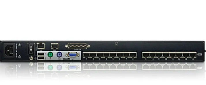 ATEN 16-Port 1 User(1 IP or 1 Local) Cat5 IP KVM Switch - TAA Compliant