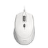 Port Connect Wired USB|Type-C 3600DPI Mouse - White - TecAfrica Solutions