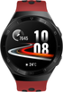Red Fluoroelastomer Strap/ Stainless Steel. Store up to 500 songs/ music playback/ Resolution: 1.39 inch AMOLED 454x454HD
