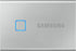 Samsung T7 Touch Portable SSD 1 TB/ Transfer speed up to 1050 MB/s/ USB 3.2 (Gen2  10Gbps) backwards compatible  AES 256-bit hardware encryption with optional password protection  Colour: Silver - TecAfrica Solutions