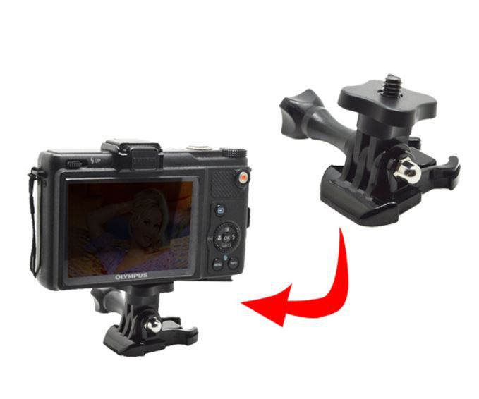 Action Mounts Tripod Adapter for GoPro 5/4/3+/3/2/1