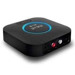 REIIE BLUETOOTH AUDIO ADAPTER WITH 3D AND DSP – BLACK - TecAfrica Solutions