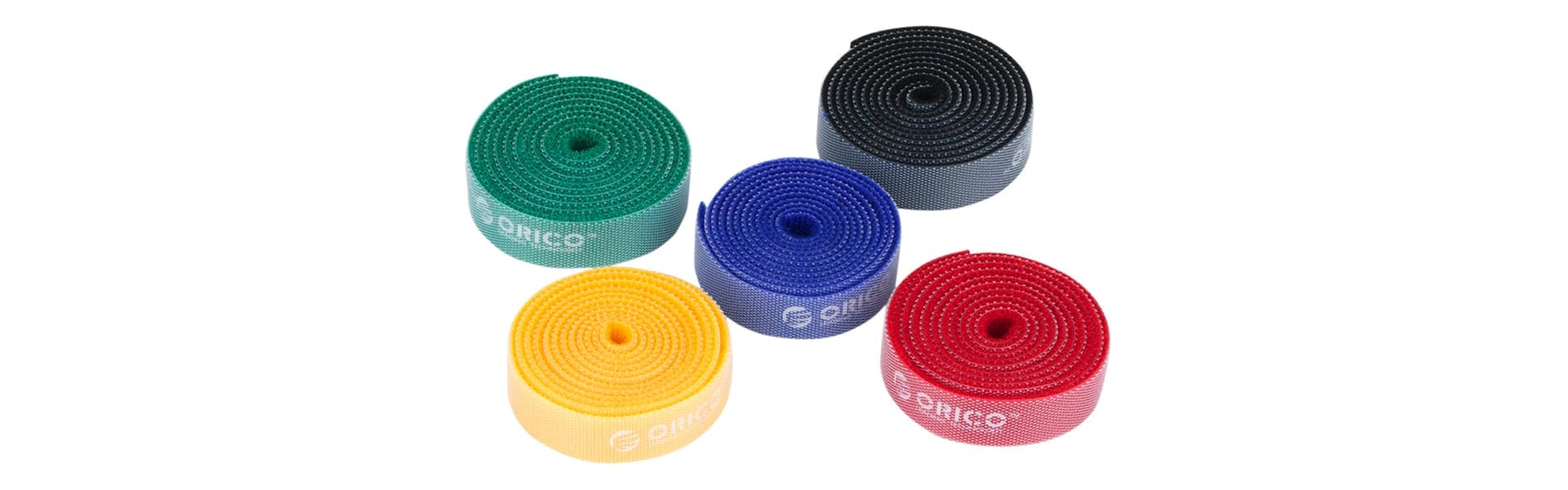 ORICO 1m Hook and Loop Cable Tie 5 Pack