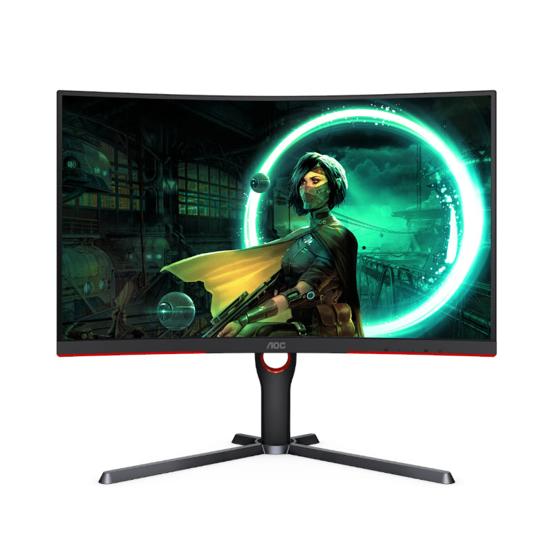 AOC Monitor 23.8” IPS Panel 1920x1080@240Hz | 0,5ms | HDMI+DP | Freesync Premium | 4 year warranty