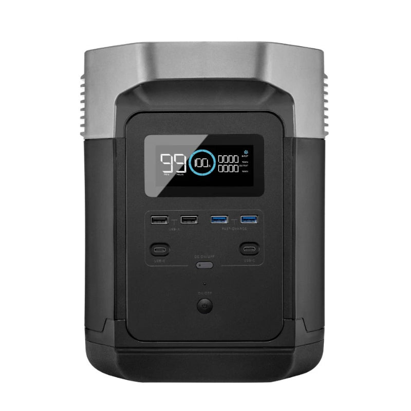 Ecoflow Delta Mobile Power Station 1800W|1260Wh- (EF3 PRO)
