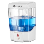 EIGER - WALL MOUNTED AUTO SANITIZER DISPENSER CLEAR 700ML