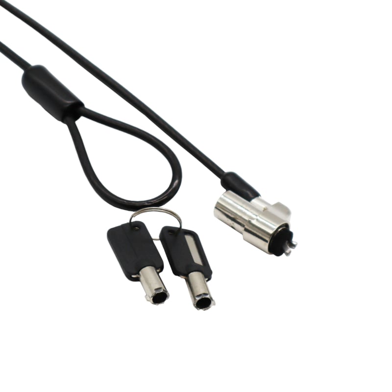 GIZZU 1.8m Noble Wedge Laptop Cable Lock Master Key Compatible (Dell 3.2mm x 4.5mm) - TecAfrica Solutions